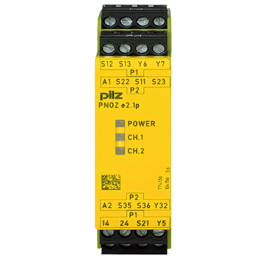 774136 New PILZ PNOZ e2.1p 24VDC 2so